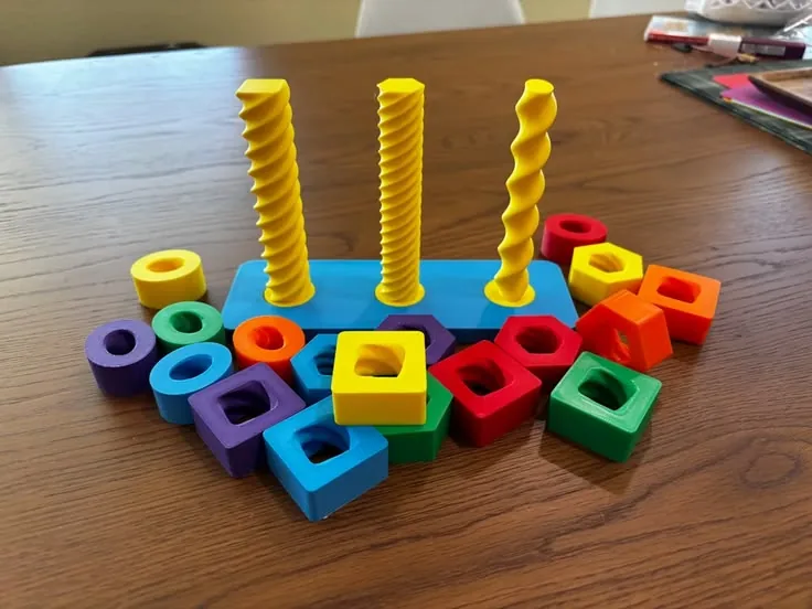 3D printed educational toy